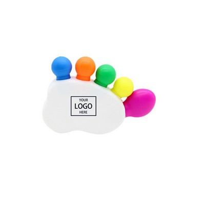 Foot Shape Fluorescent Marker