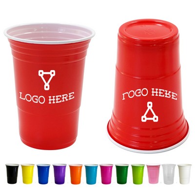 16-Oz Disposable Plastic Party Cup