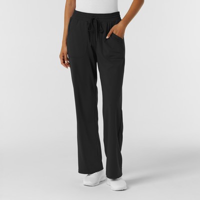 Wonderwink Women's Renew Knit Wide Leg Scrub Pant