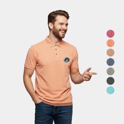 Coastal Color™ Garment Dye Ringspun Cotton Jersey Polo Shirt