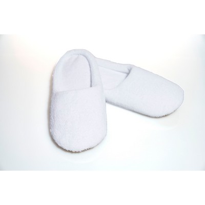 Men's Closed Toe Slip on Micro Terry w/Felt Sole