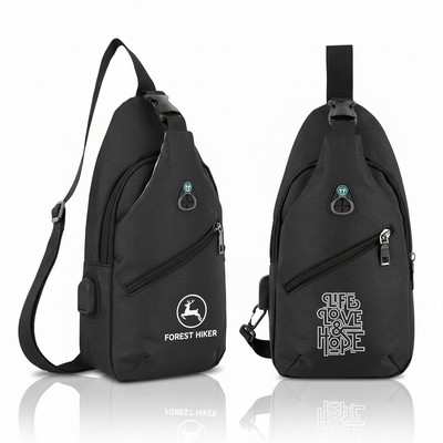 Stylish Crossbody Sling Backpack