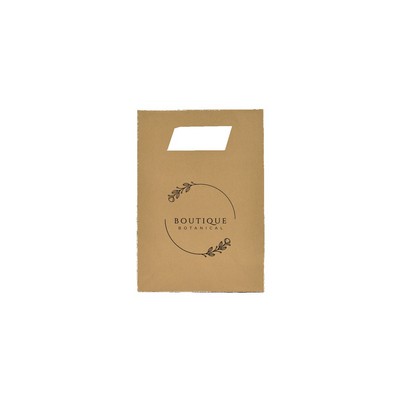 Kraft Die Cut Bag (7"x3"x10")