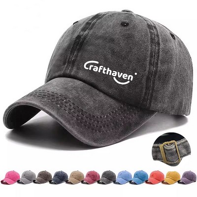 Adjustable Classic Low Profile Baseball Cap