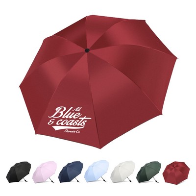 Telescopic Folding Umbrella with Sleeve