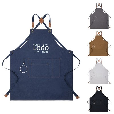 Baking Shop Apron with Adjustable Straps
