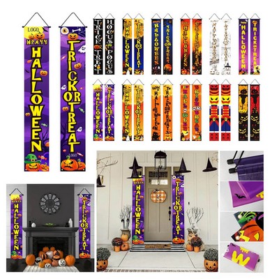 Cross-Border New Halloween Couplets Porch Decoration