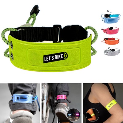 Elastic Reflective Bike Ankle Strap