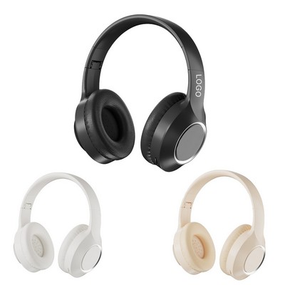 Portable Customizable Foldable Bluetooth Headphones Headset