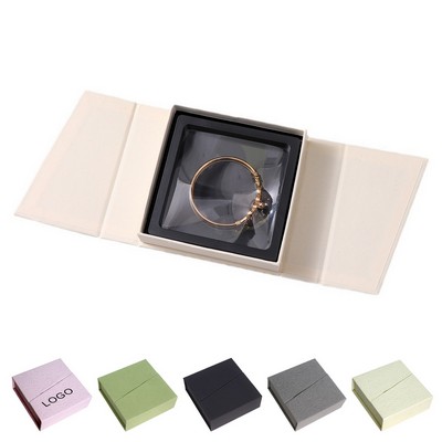 Magnetic Jewelry Gift Box 4.1" × 4.1" × 1.4"