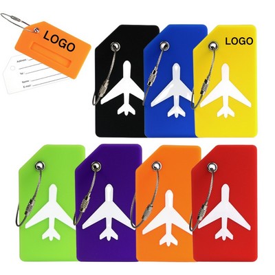 Silicone Luggage Check-in Name Tag