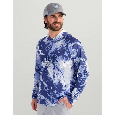 Huk® Men's Mossy Oak UVGuard Vent Hoodie