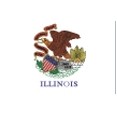 5'x8' Illinois State Nylon Outdoor Flag - Style C