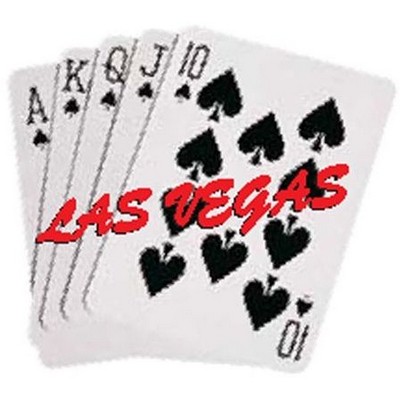 Spades Royal Flush Magnet w/ Strip Magnet (12 Square Inch)
