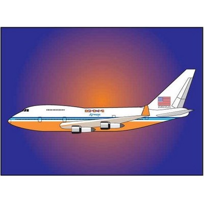 Jet Metal Photo Magnet (2 1/2"x3 1/2")