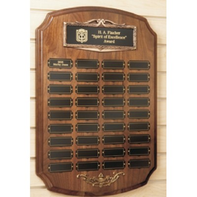 Dark Oak 36 Month Corporate Perpetual Plaque