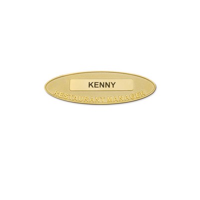 Custom Name Tag (Imported) (2.5" x 1")