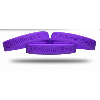 Custom Silicone Debossed Wristband