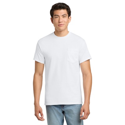 Gildan™ Embroidered T-Shirt w/ Pocket