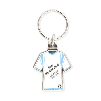 Express Soccer Jersey Key Chain (1.5" x 1.75")