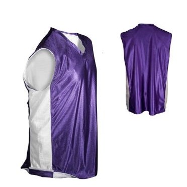 Women's Reversible Cool Mesh Basketball Jersey Shirt w/ Contrasting Side Panel