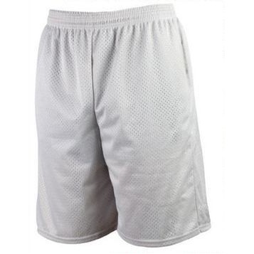 Adult Cool Mesh Flat Back Athletic Short w/2 Pockets & 9" Inseam