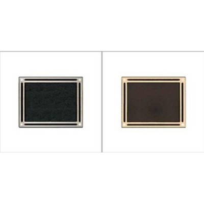 6X8 CAST ALUM. PLAQUE - Bronze