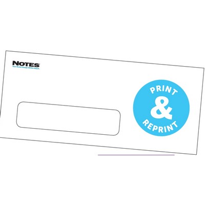 24# White Wove #12 Envelope w/Window