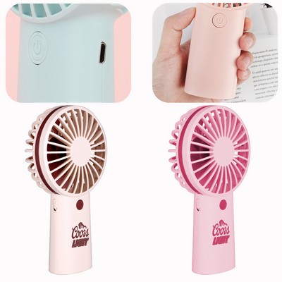 Handheld Rechargeable Fan (Shorter Prod Time)