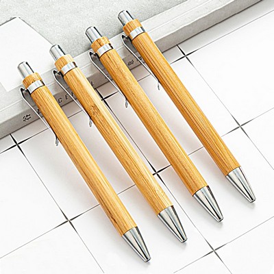 Eco-friendly Bamboo Pen (5.43" x 0.39")