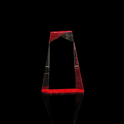 6" Faceted Wedge