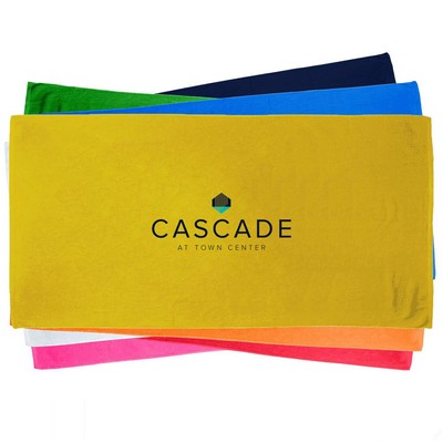 35" X 60" Cotton Velour Beach Towels