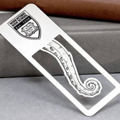 Custom Molded Metal Page Marks