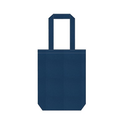 Small Tote bag 9,5"X12"X4" Bottom -100% Non-Woven Polypropylene -Self fabric Handles