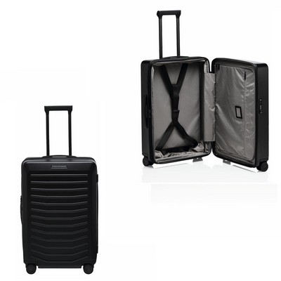 Bric's Porsche Roadster By Bric's 27" Expandable Spinner Luggage - Black Matte