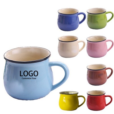 12 Oz. Vintage Style Ceramic Mug
