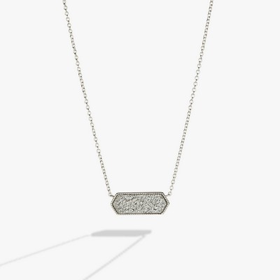 Alex and Ani® Glitter Druzy Pendant Necklace