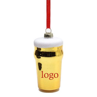 Beer Mug Glass Ornament