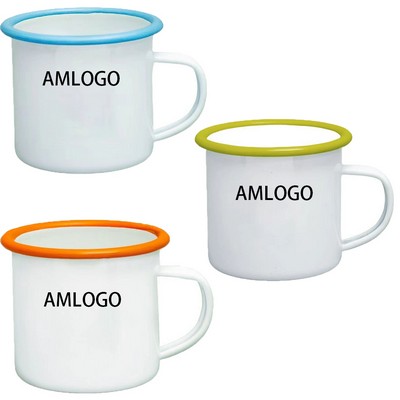 The Classic Coffee Enamel Mug