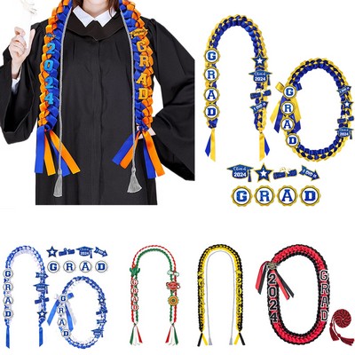 Graduation Ribbon Woven Necklace Garland