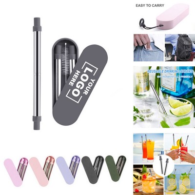 Stainless Steel Collapsible Straw