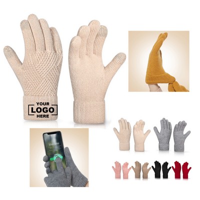 Promotional Women's Warm Touchscreen Gloves