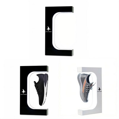 Magnetic Levitation Shoe Display with LED Lighting