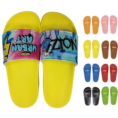 Full Color Summer Slipper Sandal