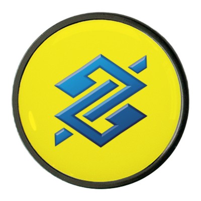 Mega Marker — Oversized Smoked-Nickel Ball Marker