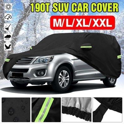 All-Weather Waterproof Car Cover, Heavy-Duty Oxford Fabric Car Cover