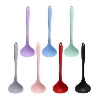 Heat Resistant Silicone Ladles Soup Spoons