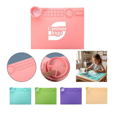 Washable Silicone Craft Mat for Kids Painting and Arts