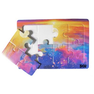 12-Inch Customizable Pattern Jigsaw Puzzle