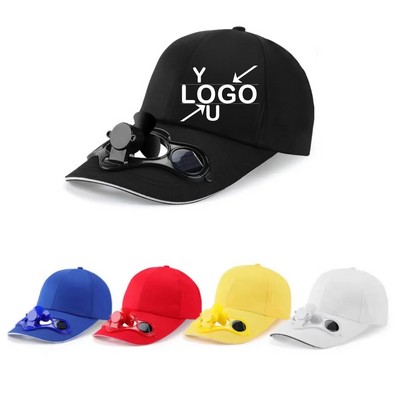 Solar-Powered Fan Hat